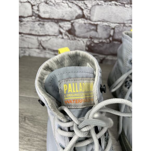 Palladium Pampa Travel Lite Slate Gray Combat Mesh Boots Men Sz 7M US/40EU W8.5M - Picture 9 of 16